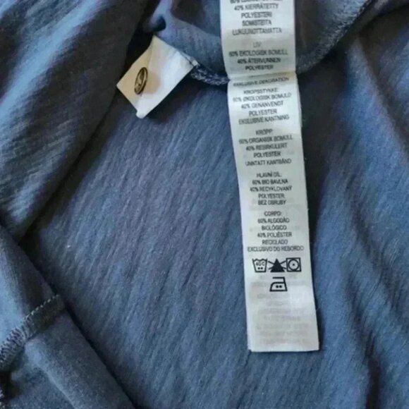 Patagonia Mainstay Henley Shirt Navy Blue Regular Fit V-Neck Women's size Small - Picture 10 of 13